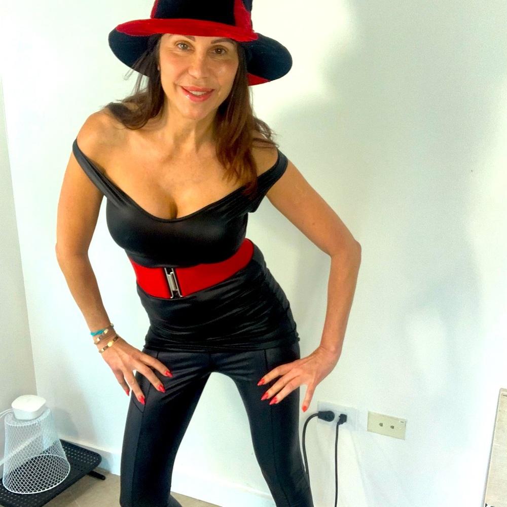 DEX VEGAN LEATHER WITH LYCRA DEX LEGGINGS